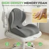 Ergonomická sedací podložka z paměťové pěny, ortopedická Náhled obrázku produktu 2