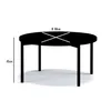 BETTSO Beistelltisch Kaffeetisch Couchtisch Sofatisch Produktbild-Vorschau 3
