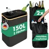 Blumtal Pflandflaschen Sammelbehälter 150L mit 2 Fächern - Produktbild-Vorschau 1