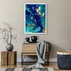 Poster - Poster ohne Rahmen - Abstraktion modern - 50x70 cm Produktbild-Vorschau 6