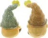 2x Wichtel "Blümchen" aus Polyresin, Gartendeko wetterfest, Produktbild-Vorschau 5