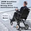 Elektrický invalidný vozík – skladací cestovný model – Náhľad obrázku produktu 5