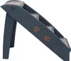 vidaXL Hundetreppe mit 4 Stufen Klappbar Dunkelgrau Produktbild-Vorschau 11