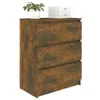 vidaXL Příborník Kouřový dub 60x35x76 cm Dřevěná konstrukce Náhled obrázku produktu 6