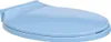 A light blue toilet seat is shown from a diagonal angle against a white background. Podgląd zdjęcia produktu