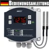 Solarregler Thermostat Temperaturdifferenzregler 2 fühler Produktbild-Vorschau 1