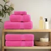 vidaXL Premium-Saunatücher SOLUND 4 Stk. Rosa 80x200 cm 600 Produktbild-Vorschau 2