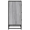 vidaXL Sideboard Grau Sonoma 35,5x35x76 cm Holzwerkstoff Produktbild-Vorschau 5