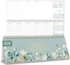 Tischkalender 2026 mit Aufsteller / Minty Leaves / Produktbild-Vorschau 1