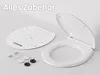 CECIPA Toilettendeckel Oval Wc Sitz mit Absenkautomatik und Produktbild-Vorschau 8