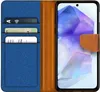 A flip case for a Samsung Galaxy A36 5G phone, showing the interior card slots and the phone screen. Anteprima dell’immagine prodotto