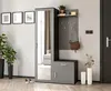 AX LIVING Garderobe mit Spiegel Magnola – 100 cm Breit, Produktbild-Vorschau 1