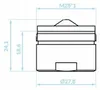 Kuchinox Perlator M28x1, zwart, waterbesparend en voorzien Productafbeelding-voorbeeld 2