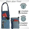 Sunsa Damen Handy Tasche, kleine Umhängetasche aus Canvas & Produktbild-Vorschau 7