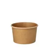 Suppenbecher, Pappe rund 230 ml Ø 9,8 cm · 6 cm braun Produktbild-Vorschau 1