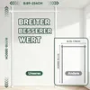 Izbová priečka deliaca stena, V110-300 x Š89-254 cm, biela, Náhľad obrázku produktu 2