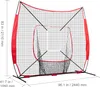 SucceBuy 7x7 ft przenośna siatka treningowa do softballu, Podgląd zdjęcia produktu 8