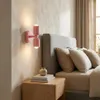 TWIN Kinkiet E27 2-punktowy, różowa lampa metalowa z Podgląd zdjęcia produktu 5