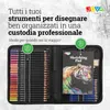 Set professionale da disegno da 96 pezzi – In elegante Anteprima dell’immagine prodotto 6