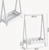 Kindergarderobe 'Vestnes' mit Kleiderstange und Staufach 99 Produktbild-Vorschau 4