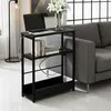Table d'appoint Relaxdays avec prise électrique et ports Voir les images du produit 2