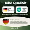 SLUMBIO 7-Zonen Wendematratze -  90 x 200 x 12 cm - H2/H3 Produktbild-Vorschau 2