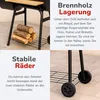 Alpina Smoker Barbecue - BBQ Smoker - mit separatem Smoker Produktbild-Vorschau 4