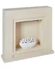BELIANI Elektrokamin Beige mit LED Flammeneffekt Produktbild-Vorschau 4