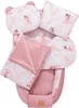 Jukki - Babynest Set 5-teilig XXL 120x65 cm mit Matratze, Produktbild-Vorschau 1