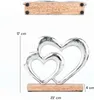 Dekorativní stojan na srdce Silver Amour -9- Náhled obrázku produktu 4