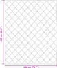 vidaXL Ganzjahresbettdecke Schwarz und Taupe 200 x 220 cm Produktbild-Vorschau 8