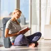 （Grau）Lesekissen für Bett Rückenlehnenkissen Rückenstütze Produktbild-Vorschau 2