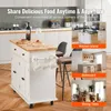 SucceBuy carrello isola da cucina, larghezza 35,4 pollici, Anteprima dell’immagine prodotto 5