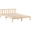 vidaXL Massivholzbett Extra Lang ohne Matratze 140x220 Produktbild-Vorschau 3