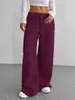 ASKSA Damen Cordhose High Waist Weites Bein Hosen Produktbild-Vorschau 5