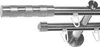 BASIT® Innenlauf Gardinenstange Edelstahl Look 16mm Produktbild-Vorschau 1