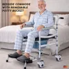Multifunktionaler 5-in-1-WC-Sitz, fahrbares WC, Linomag®, Produktbild-Vorschau 7