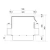 Holz Gartenhaus, Marktbude Holz - 263 x 336 cm / 6 m² Produktbild-Vorschau 2