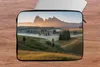 MuchoWow® Laptop Hülle 14 ZollBerg - Nebel - Landschaft Produktbild-Vorschau 5
