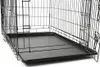 TRESKO® Hundekäfig 91x58x64cm Metall Transportkäfig Auto Produktbild-Vorschau 2