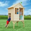 TP Toys Stelzenhaus SUNNYSIDE Braun 131x118x146 cm mit 60 Produktbild-Vorschau 2