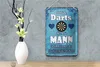 Blechschild Spruch 12x18cm ich liebe Darts aber mein Mann Produktbild-Vorschau 5