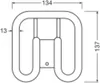 OSRAM HOMELIGHTING 4058075822917 LED (monochrome) EEC F (A Anteprima dell’immagine prodotto 3