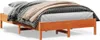 The Living Store Massivholzbett Wachsbraun 150x200 cm Produktbild-Vorschau 2
