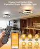 50cm LED-Deckenventilatoren mit Beleuchtung, 3 Produktbild-Vorschau 4