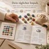 Affirmationssteine Set 24 Edelsteine – Achtsamkeit Geschenk Produktbild-Vorschau 6