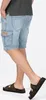 Timezone Denim Cargoshorts mit Reißverschlusstasche Größe: Produktbild-Vorschau 2