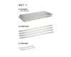 Vario Fachboden Set Schulte Stecksystem Profi 60x50 cm Produktbild-Vorschau 2