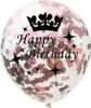 Oblique Unique 10x Konfetti Luftballons Happy Birthday Produktbild-Vorschau 2