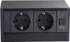 Evoline R-Dock Steckdosenelement 2xSchuko, USB-A + C Produktbild-Vorschau 1